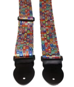 LG Squares 2" Webbed Guitar Strap