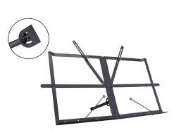 Boston Folding Table Top Music Stand - Black