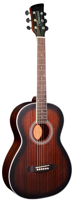 Brunswick (BP200TB) Parlour Acoustic Guitar - Tobacco Burst