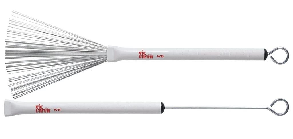 Vic Firth WB Jazz Brushes - Medium Gauge Wire 1 Vic Firth WB Jazz Brushes - Medium Gauge Wire
