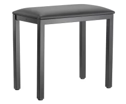 K&M (14088) Metal Piano Bench - Black