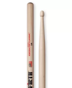 Vic Firth 5A Wooden Tip Drumsticks - Hickory