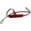 LG Red Leather Mandolin / Ukulele Strap