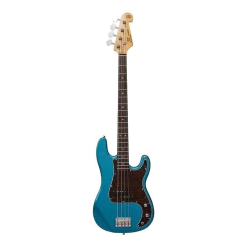 SX Vintage Series 3/4 Short Scale Lake Pacific Blue P Style Bass Guitar
