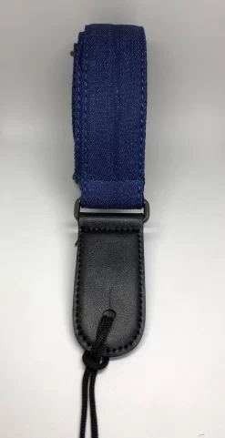 1.5" Wide Ukulele Strap - Denim Design -Melody Shop DENIM scaled