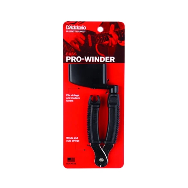 Planet Waves Pro-Winder - Bass Guitar String Winder / Cutters 2 Planet Waves Pro-Winder - Bass Guitar String Winder / Cutters - Image 2