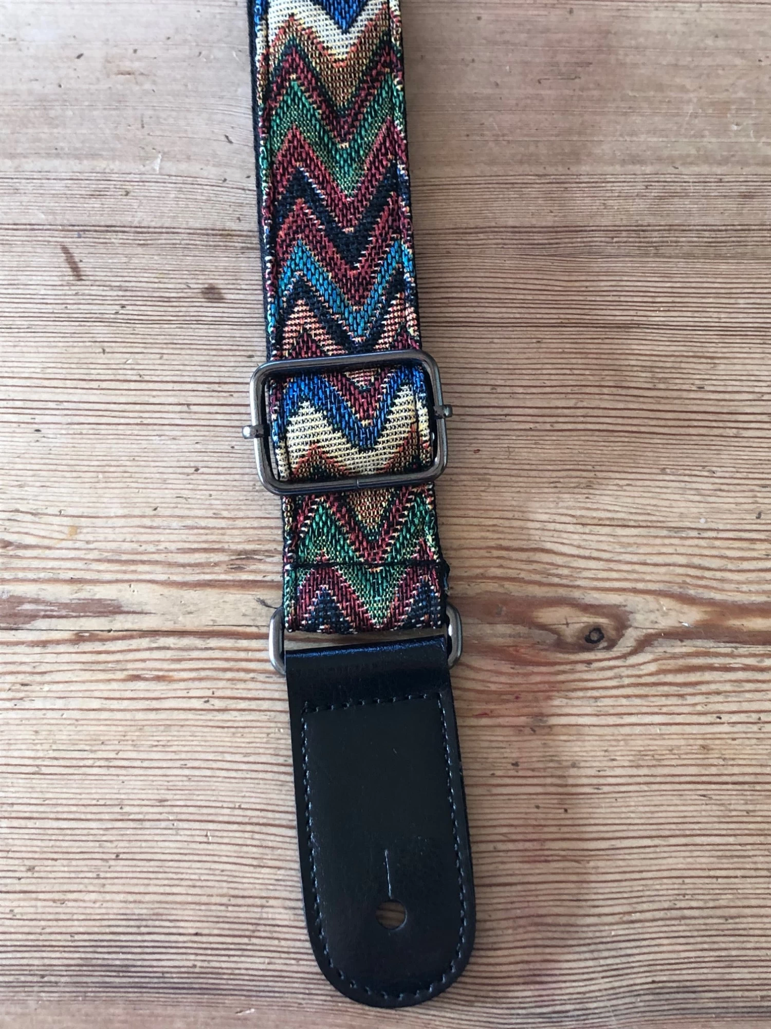 1.5" Wide Ukulele Strap - Native Weave 2 1.5" Wide Ukulele Strap - Native Weave - Image 2