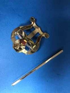 Denis Wick Straight Cornet Lyre Gold Lacquer -Melody Shop IMG 9727 scaled