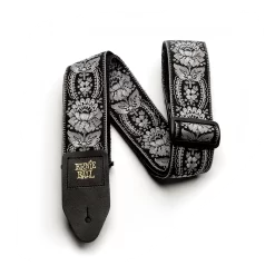 Ernie Ball Silver Orleans Classic Jacquard Guitar Strap