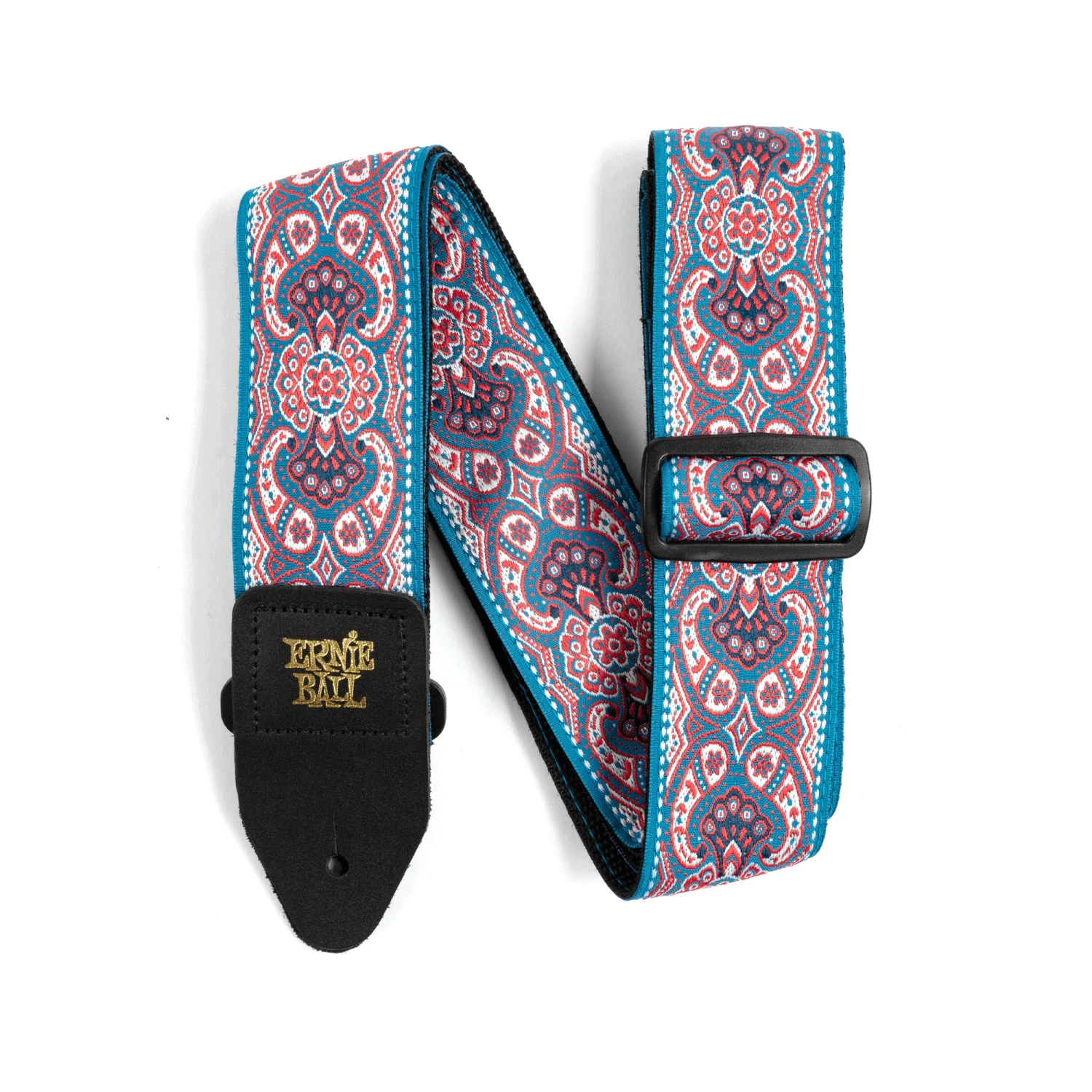 Ernie Ball Pink Paisley Classic Jacquard Guitar Strap 1 Ernie Ball Pink Paisley Classic Jacquard Guitar Strap