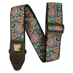 Ernie Ball Evening Bloom Classic Jacquard Guitar Strap