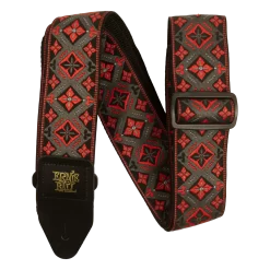 Ernie Ball Red King Classic Jacquard Guitar Strap