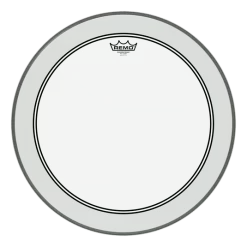 Remo 22" Clear Powerstroke P3 Bass Drum Head / Skin + Falam Patch