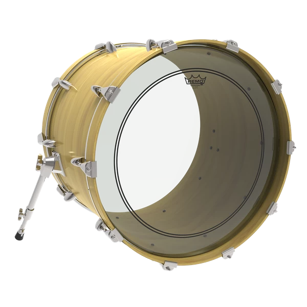 Remo 22" Clear Powerstroke P3 Bass Drum Head / Skin + Falam Patch 2 Remo 22" Clear Powerstroke P3 Bass Drum Head / Skin + Falam Patch - Image 2