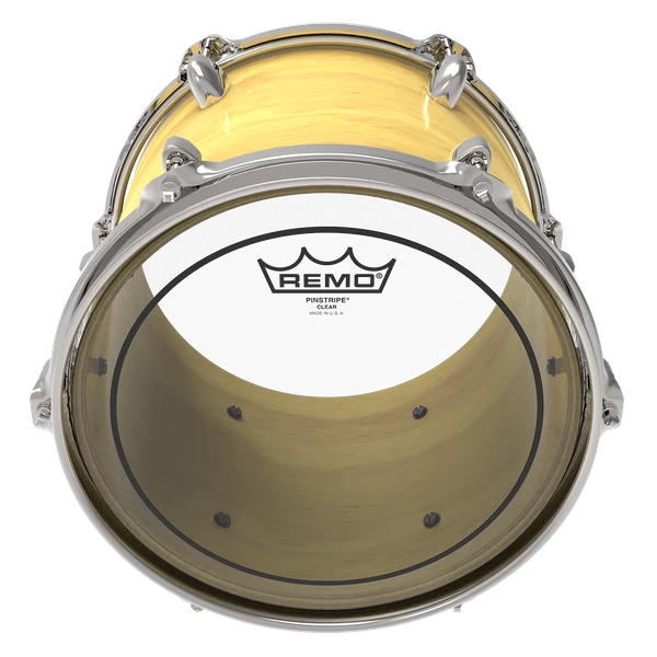 Remo 16" Clear Pinstripe Drum Head / Skin 3 Remo 16" Clear Pinstripe Drum Head / Skin - Image 3
