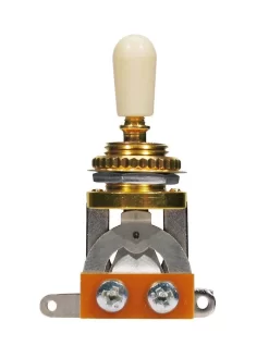 Boston Japanese Made (SW-20-G) 3-Way Toggle Switch - Ivory Cap & Surround Plate