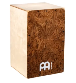 Meinl (SC100BW) Snarecraft Cajon - Burl Wood Front Plate