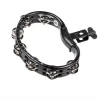 Meinl (TMT2BK) Mountable ABS Tambourine - Nickel Plated Steel Jingles - Black