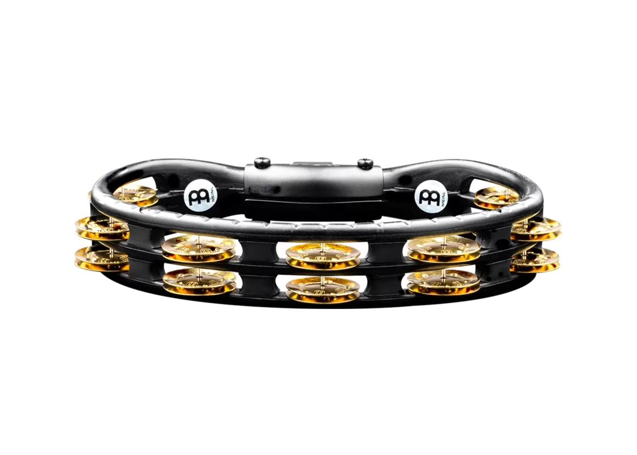 Meinl (TMT2B-BK) Mountable ABS Tambourine - Solid Brass Jingles - Black 3 Meinl (TMT2B-BK) Mountable ABS Tambourine - Solid Brass Jingles - Black - Image 3