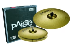 Paiste 101 Brass ESSENTIAL Cymbal Set - 13" Hi Hats, 18" Crash / Ride