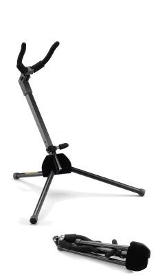 Hercules (DS431B) Travlite Alto Saxophone Stand - In-Bell Design