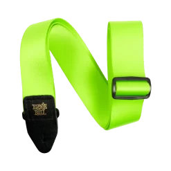 Ernie Ball Regular Neon Green Premium Guitar Strap