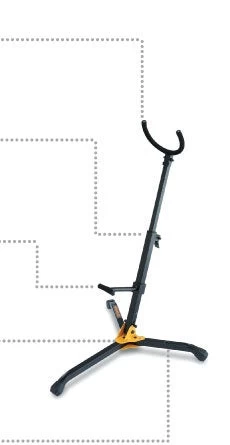 Hercules (DS535B) Baritone Saxophone Stand
