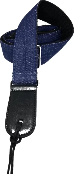 1.5" Wide Ukulele Strap - Denim Design