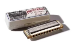 Hohner Marine Band Harp / Harmonica - Key E 7 Hohner Marine Band Harp / Harmonica - Key E -Melody Shop d33b70db5511d1a4602043a94286299aa239520b