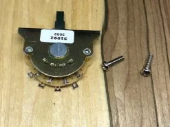 Oak Grigsby 3 Way Selector Switch - No Cap