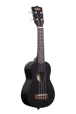 Kala (KA-15S-BLK) Black Stain Mahogany Soprano Ukulele