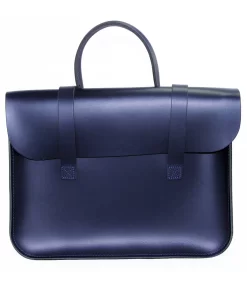 LG Navy Leather Music Case