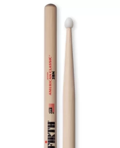Vic Firth 2BN Nylon Tip Drumsticks - Hickory