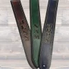 Full Grain Leather Personalised Guitar Strap