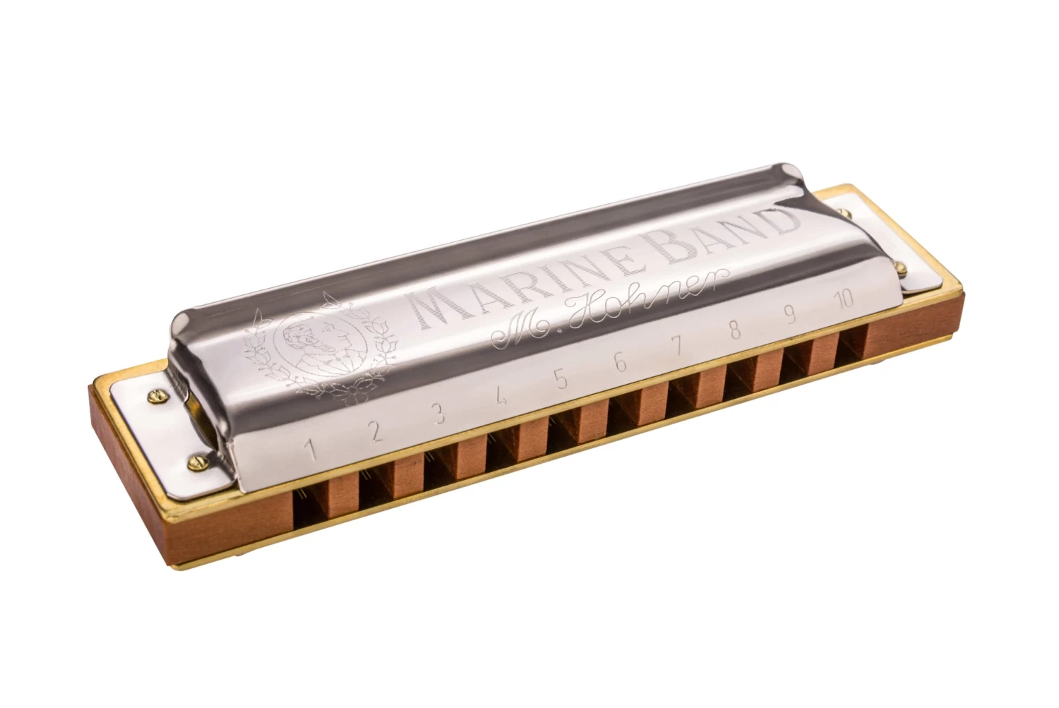 Hohner Marine Band Harp / Harmonica - Key A 1 Hohner Marine Band Harp / Harmonica - Key A
