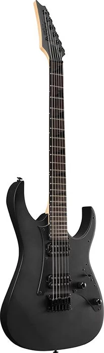 Ibanez Gio (GRGR131EX-BKF) Flat Black Electric Guitar - Reversed Headstock