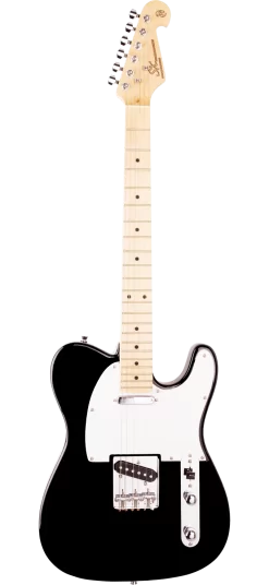 SX Black TC Style Electric Guitar + Gig Bag