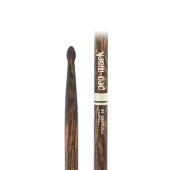 ProMark (TX5AW-FG) Classic Forward 5A FireGrain Hickory Drumstick - Oval Wood Tip