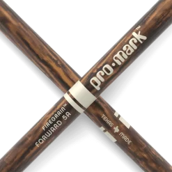 ProMark (TX5AW-FG) Classic Forward 5A FireGrain Hickory Drumstick - Oval Wood Tip 8 ProMark (TX5AW-FG) Classic Forward 5A FireGrain Hickory Drumstick - Oval Wood Tip -Melody Shop tx5aw fg detail4 transparent
