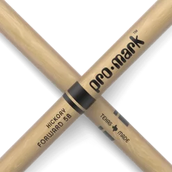 ProMark (TX5BW) Classic Forward 5B Hickory Drumsticks - Oval Wood Tip 7 ProMark (TX5BW) Classic Forward 5B Hickory Drumsticks - Oval Wood Tip -Melody Shop tx5bw detail4 transparent