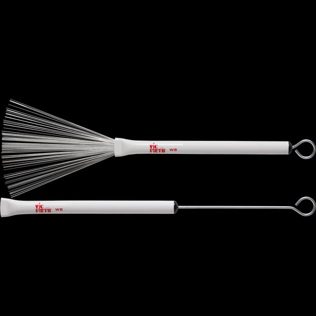 Vic Firth WB Jazz Brushes - Medium Gauge Wire 2 Vic Firth WB Jazz Brushes - Medium Gauge Wire - Image 2